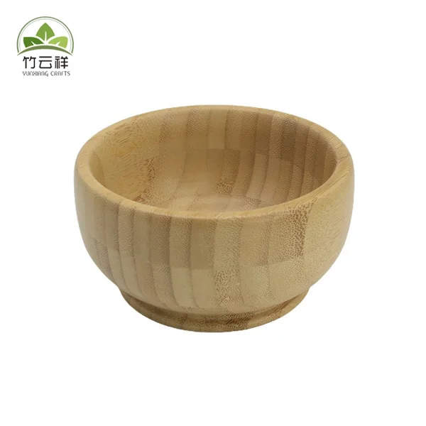 Bamboo Suction Plate And Bowl Set